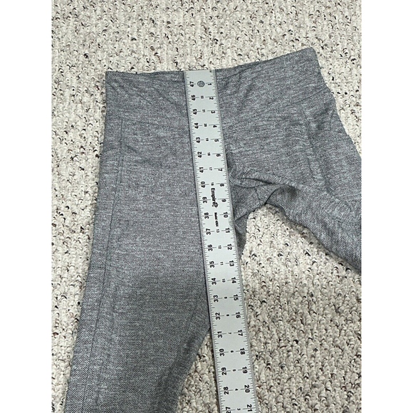 Woman’s C9 Champion Leggings Medium Side Leg Pockets Gray White - Picture 6 of 8